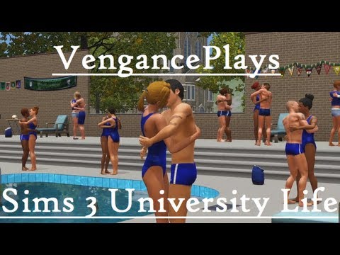 VengancePlays Sims 3 University Life: Episode 1