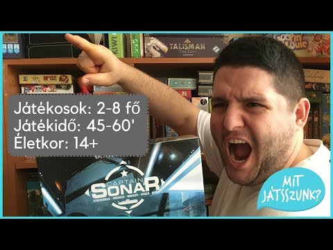 Captain Sonar Játékbemutató - Mit Játsszunk?