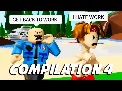A BUSY SUMMER / ROBLOX Brookhaven 🏡RP - FUNNY MOMENTS COMPILATION #4