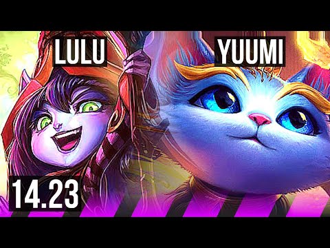 LULU & Aphelios vs YUUMI & Ziggs (SUP) | KR Diamond | 14.23