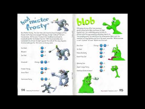 Clayfighter Sculptor Cut RARE Manual All pages? HD