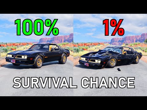 Best of Realistic Survival Chance Crashes #13 | BeamNG.drive