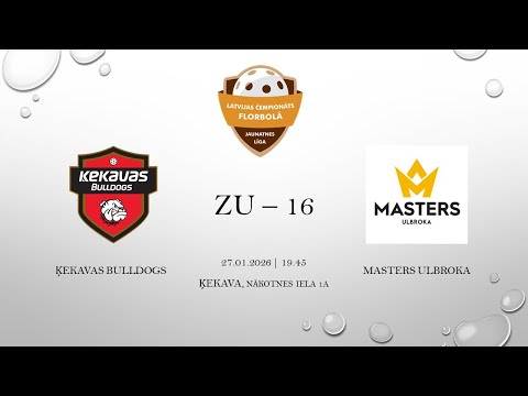 ZU16 Ķekavas Bulldogs & Masters Ulbroka 27.01.2026