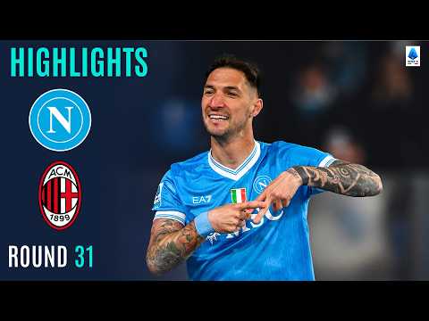 Resumen Napoli vs Milan Jornada 31
