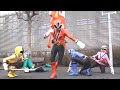 Samurai Rangers Vs Ninja Steel Rangers Power Rangers Official