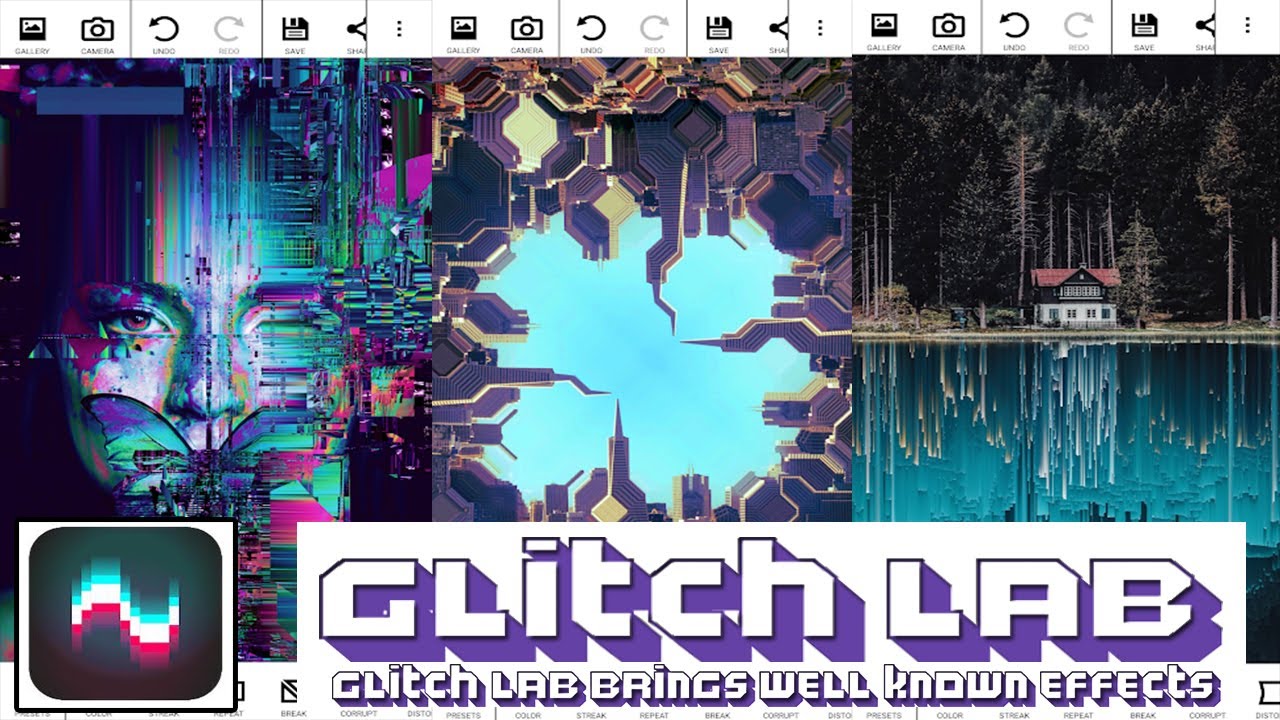 Glitch Lab App 🔥Free Download🔥Tutorial On Android App Easy Guide