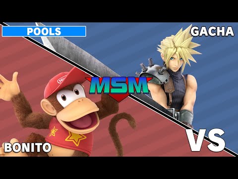 Offline MSM 236 - Bonito (Diddy Kong) VS Gacha (Cloud, Terry Bogard) Wave 1 Pools