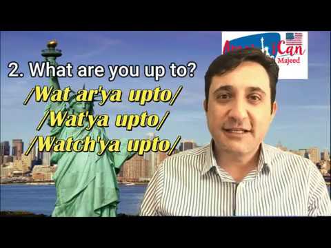 Americanglish with Majeed, Americanglish 101, Lec 1:Greeting