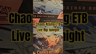 We will start between 9-10:30 PM pst tonight! #pokemon #chaosrising #phantasmalflames