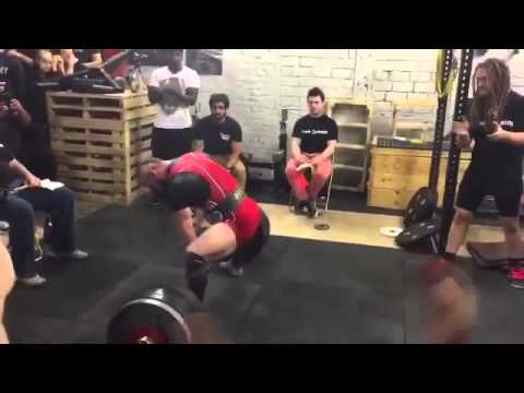 330kg/ 727,5lb Deadlift @84,9kg/ 187lb BW by Andrej Mostovenko