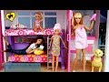 Rutina De Noche En Nueva Casa De Familia Barbie Dreamhouse Adventures