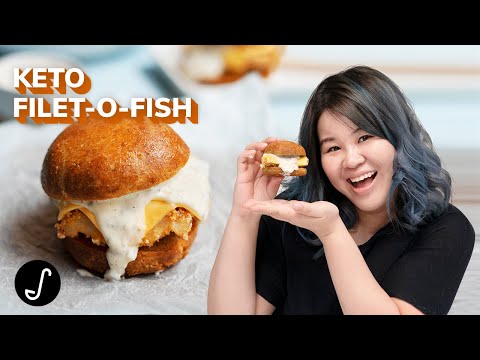 Cook with Whitney: McDonalds Copycat Keto Filet-o-Fish