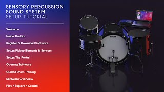 Video thumbnail for EVANS Hybrid Sensory Percussion Sound System: How To / Setup Tutorial by EVANS Drumheads