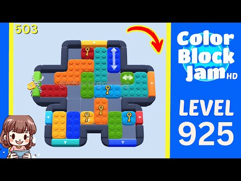 Color Block Jam Level 503 (925) Solution Walkthrough
