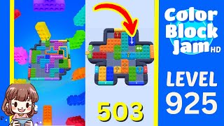 Solution du Niveau 925 de Color Block Jam