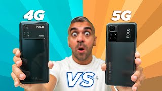 Xiaomi Poco M4 Pro vs Xiaomi Poco M4 Pro 5G variant - 4G Is Better?