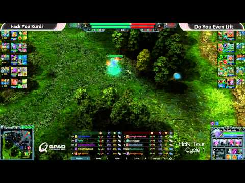 HoN Tour Cycle 1 - Gold WR5 [FyKu] vs [Duel] Game 3