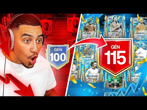 I UPGRADE MY TEAM TO 115 GEN ON FC MOBILE! 🤑