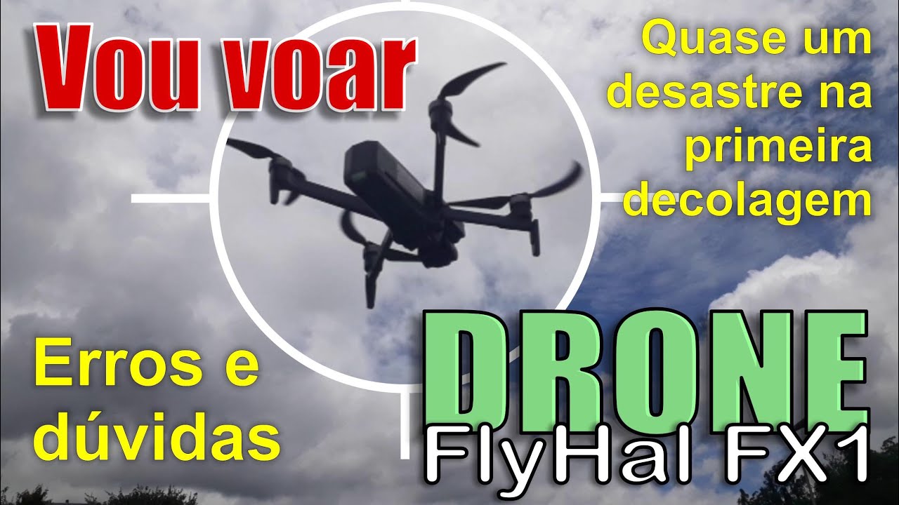 Cuidados na primeira decolagem com Drone