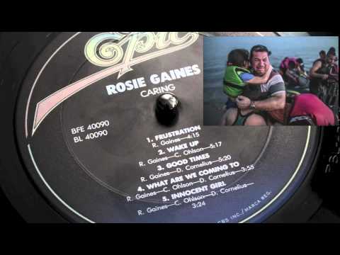 Wake Up - Rosie Gaines (Album 'Caring') Epic Records 1985