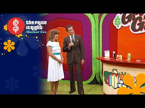 Sweet Contestant Shows Off Perfect Pricing to Win GROCERY GAME! - The Price Is Right 1984