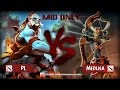 Phantom Lancer VS Medusa [Битва героев Mid only] Dota 2 ...