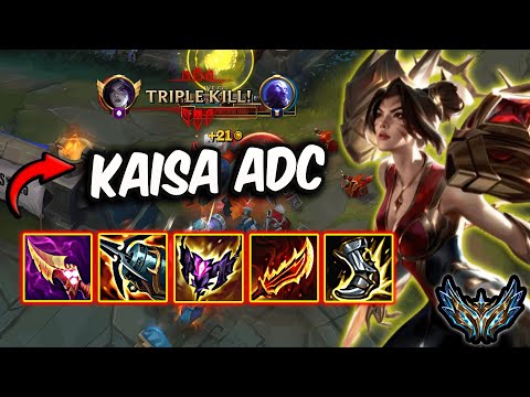 Kaisa vs Jhin ADC ( 16/1/6 ) Korea Challenger 1296 LP | Patch 25.21