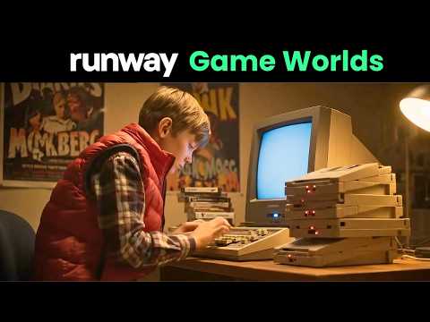 Crea un juego interactivo con IA generativa usando Runway Game Worlds