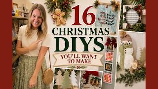 You'll Want to Make ALL 16 of These Christmas DIYs