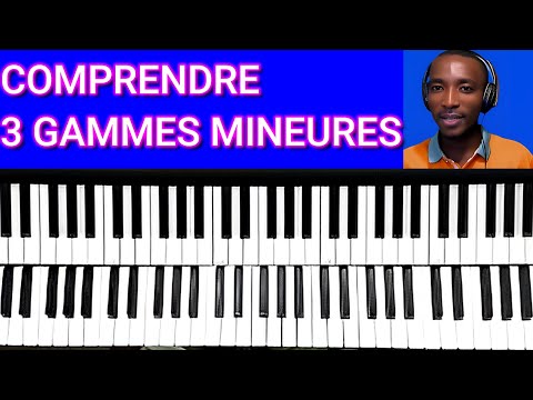 3 gammes mineures au piano #20