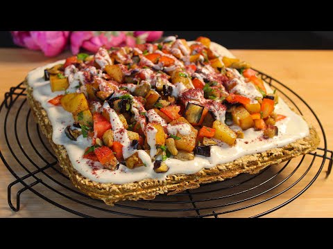 How to Make Vegetable Falafel Tart l Middle Eastern Recipe