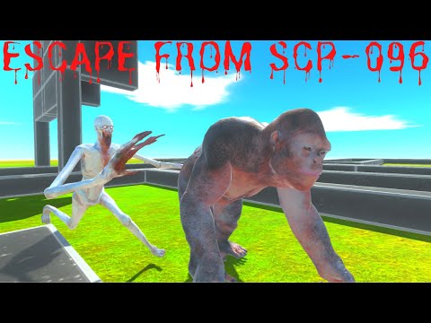 FACTIONS ESCAPE FROM SCP-096 TO CATCH COWARD COLE - ANIMAL REVOLT BATTLE SIMULATOR