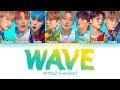 ATEEZ (에이티즈) - WAVE (Color Coded Lyrics Eng/Rom/Han/가사)