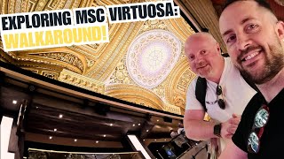 MSC Virtuosa Full Ship Tour: Every Deck Explored!