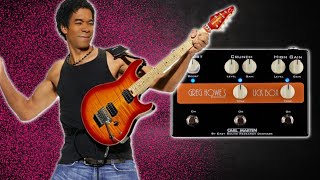 Video thumbnail for Greg Howe's signature pedal: Carl Martin Lick Box by The Tone Lounge