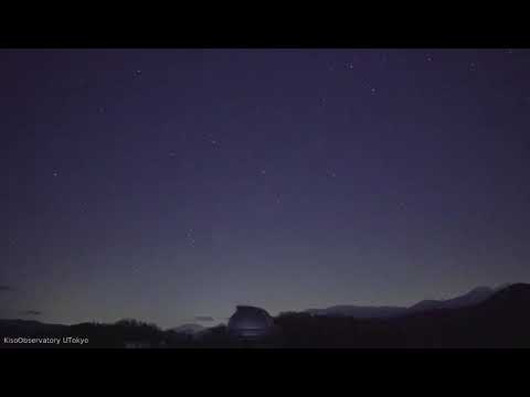 2021 0203 18時20分56秒　衛星フレアが右上角