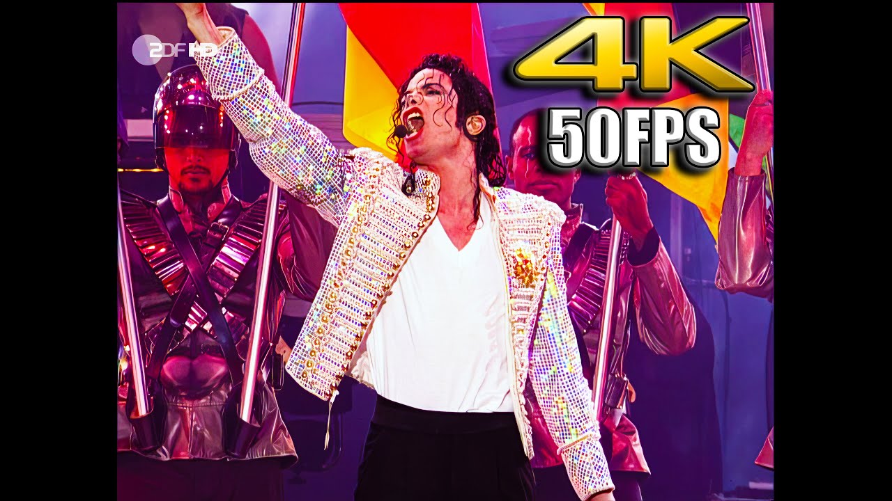 Miniature de la vidéo Michael Jackson HIStory World Tour - Munich, 1997 4K 50FPS AI UPSCALE du film Michael Jackson: HIStory Tour - Live in Munich (Germany)