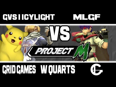 GVS | Icylight (Sheik/Pikachu/ROB) VS MLGF (Ike/Metaknight) | Grid Weekly Winners Quarters