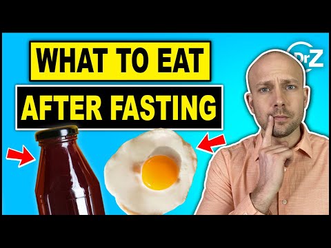 What to Eat AFTER Fasting - Break Your Fast Right!