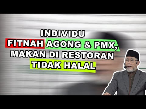 Individu Fitnah Agong & PMX, Makan di Restoran Tidak Halal | Dato' Dr. Danial Zainal Abidin