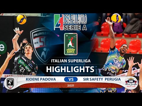 Kioene Padova vs Sir Safety Conad Perugia | Highlights | Italian Superliga | HD
