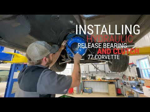 Measuring & Installing Hydraulic Release Bearing & Clutch Tremec TKX 5 Speed Trans in 77 Corvette C3