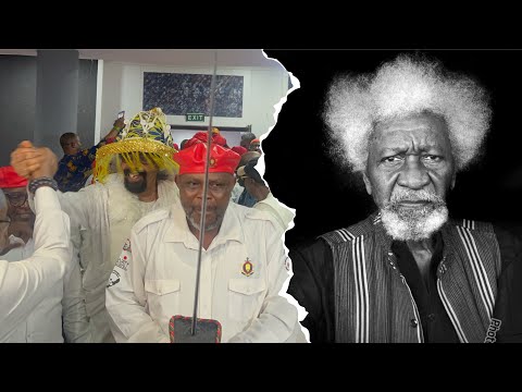 PYRATES CONFRATERNITY CELEBRATES PROF WOLE SOYINKA AT HIS 90TH BIRTHDAY CELEBRATION IN ABEOKUTA