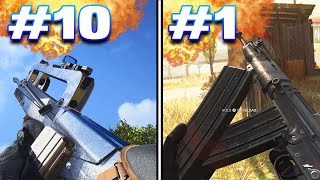 10 Fastest Killing Guns In Warzone! These Weapons Are DEADLY!
