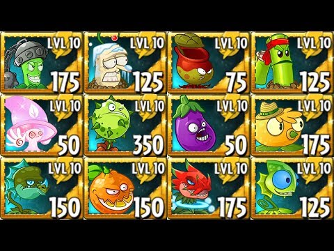 All Premium Plants Power-Up! in Plants vs Zombies 2