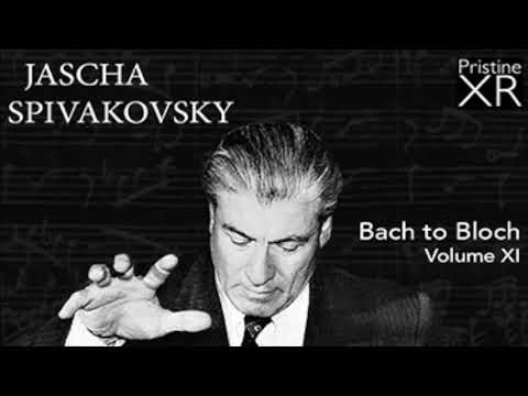 Jascha Spivakovsky plays Bloch Concerto Symphonique, 2nd mvt.