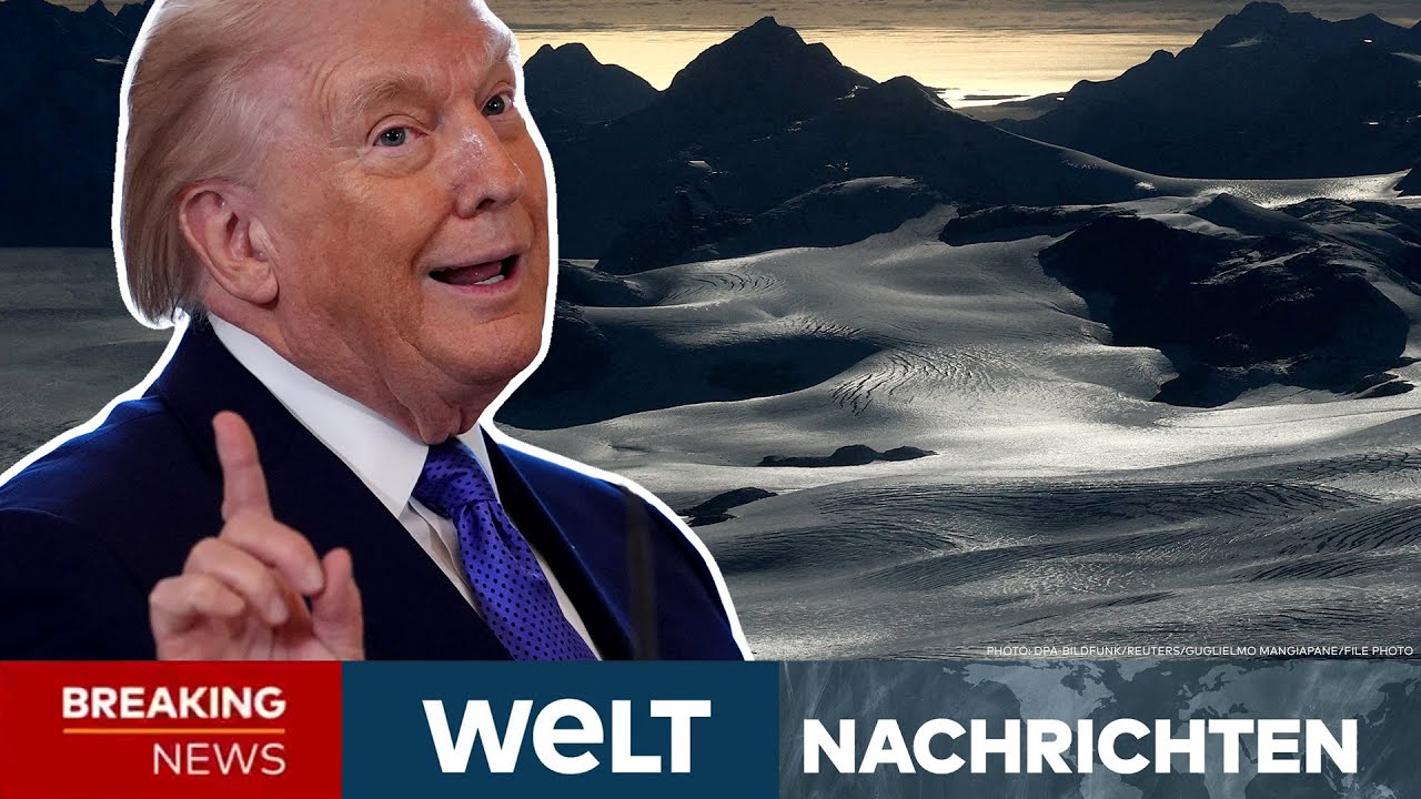 GRÖNLAND: "Dann auf die harte Tour!" Paukenschlag! Jetzt legt US-Präsident Donald Trump nach! I LIVE