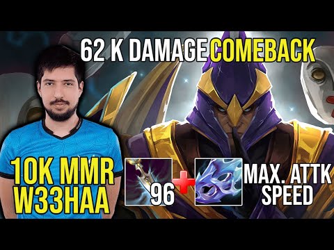 10K MMR Silencer Comeback. w33haa 62K Damage + 96 Intel Permanent.
