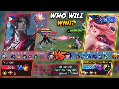RAXIE VS MYTHICAL GLORY 1K POINTS TRASHTALKER! "SATISFYING LESLEY MVP COMEBACK! - RANK GAMEPLAY MLBB