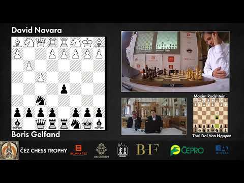 ČEZ CHESS TROPHY 2024 - 2. den - 1. kolo